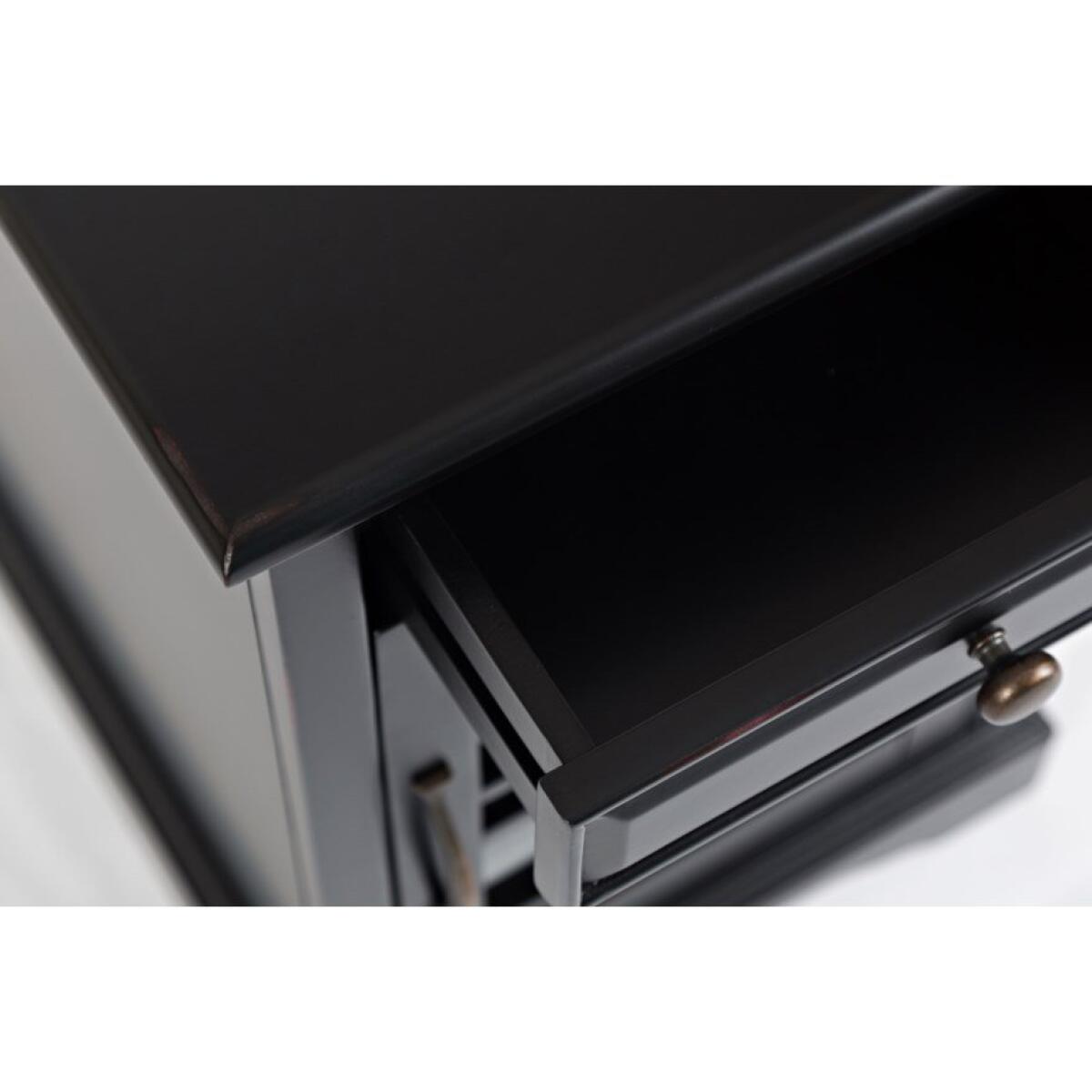 Craftsman Black Power Chairside Table End tables Customizable 8