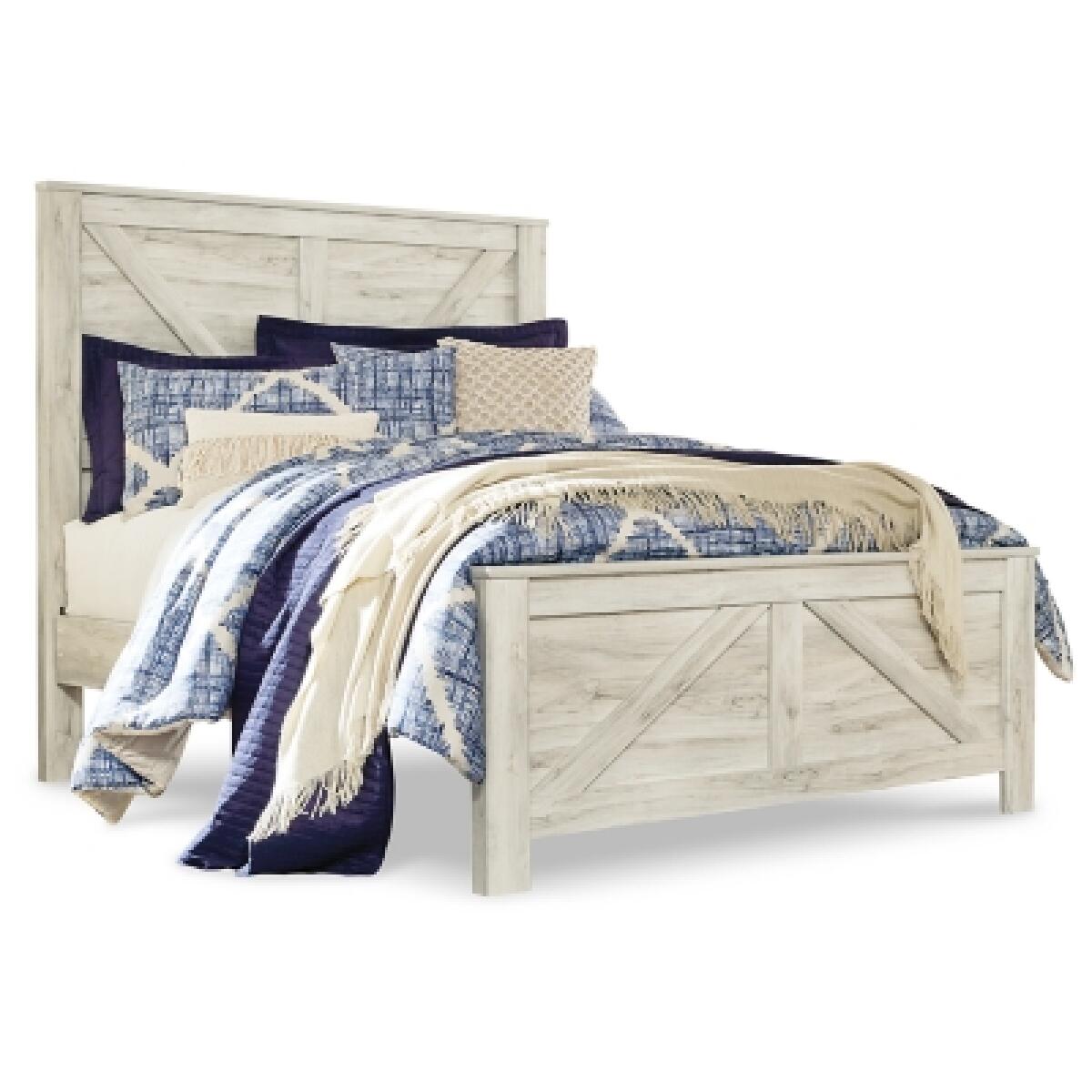 Bellaby Queen Crossbuck Panel Bed Beds Ashley Furniture 12