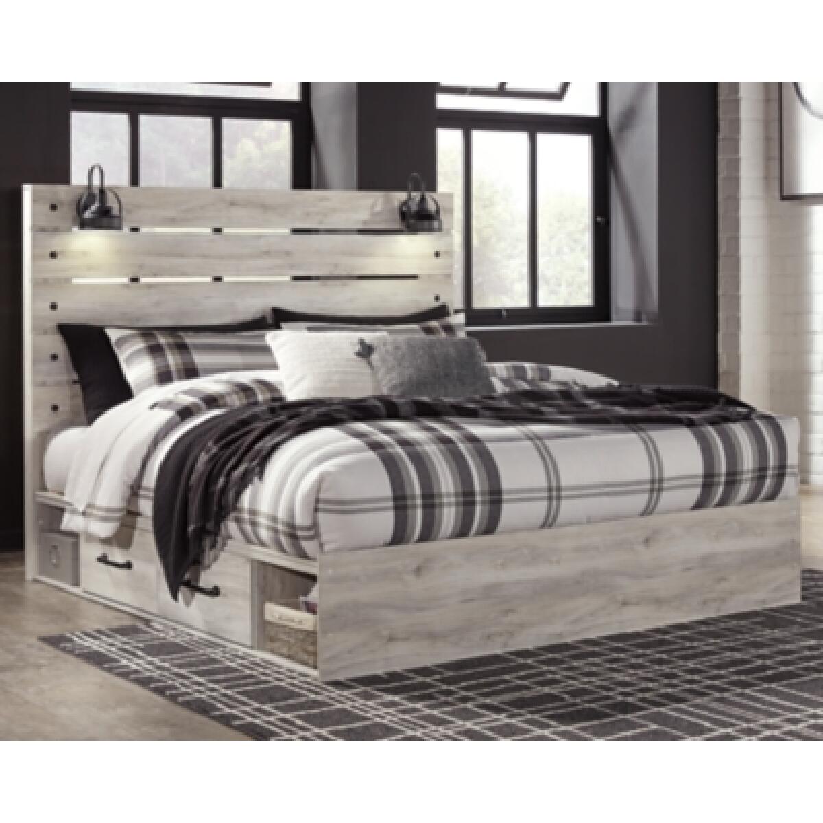 Cambeck King Panel Bed with 4 Storage Drawers Beds Ashley Furniture 11