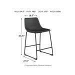 Centiar Counter Height Bar Stool Barstools Ashley Furniture 25