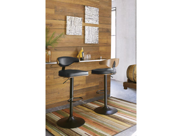 Bellatier Adjustable Height Bar Stool Barstools Ashley Furniture