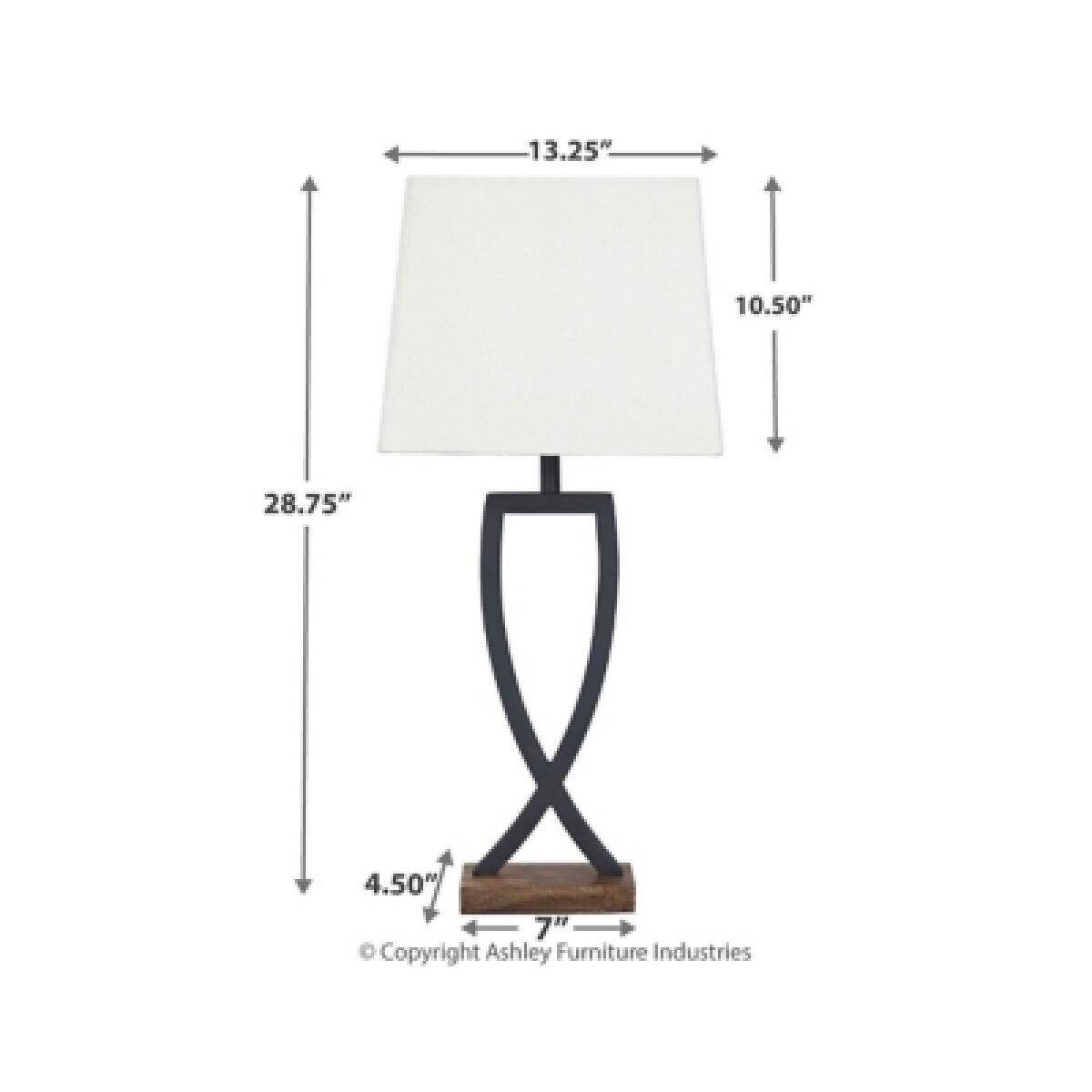 Makara Table Lamp (Set of 2) Lighting Ashley Furniture 9