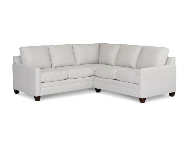 Carolina Thin Track Arm Sectional Sectionals Bassett Furniture