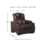 Warnerton Power Recliner Recliners Ashley Furniture 51