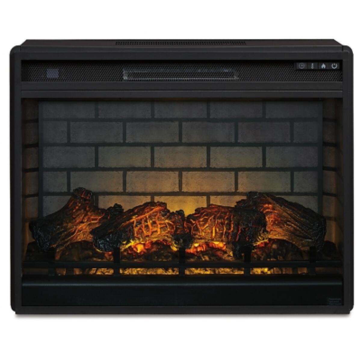 Entertainment Accessories Electric Infrared Fireplace Insert Fireplaces Ashley Furniture 7