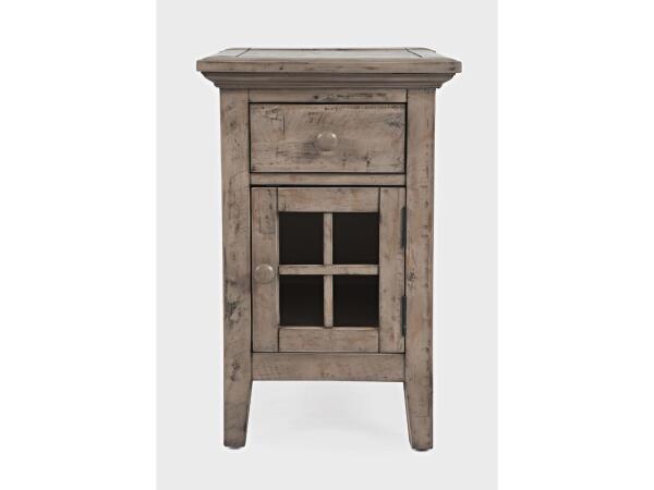 Rustic Shores Power Chairside Table Entertainment Stands Jofran