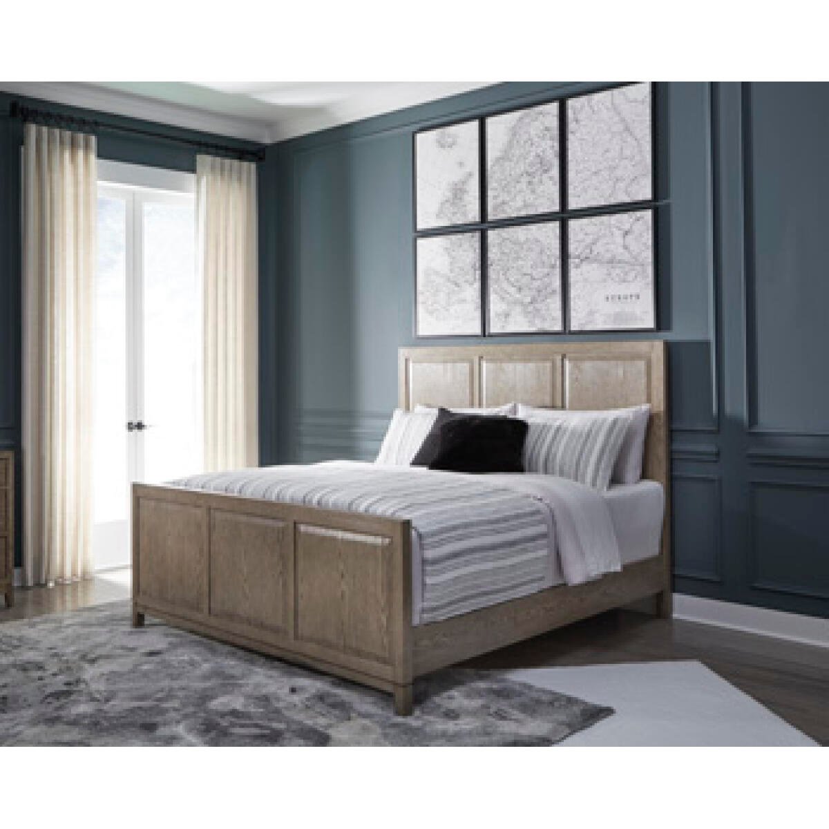 Chrestner California King Panel Bed Beds Ashley Furniture 8
