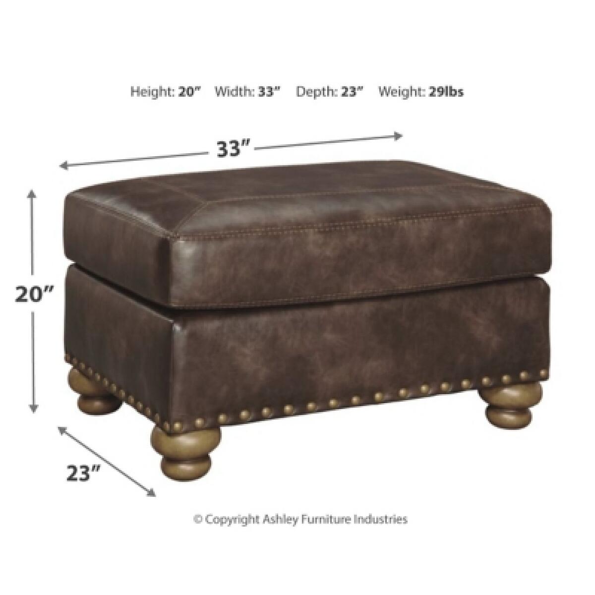 Nicorvo Ottoman Ottomans & Poufs Ashley Furniture 10