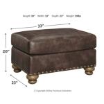 Nicorvo Ottoman Ottomans & Poufs Ashley Furniture 15