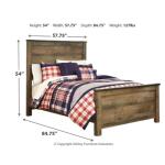 Trinell Full Panel Bed Beds Ashley Furniture 15