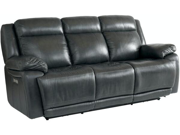 Evo Power Reclining Sofa with Power Headrests Sofas Bassett Furniture