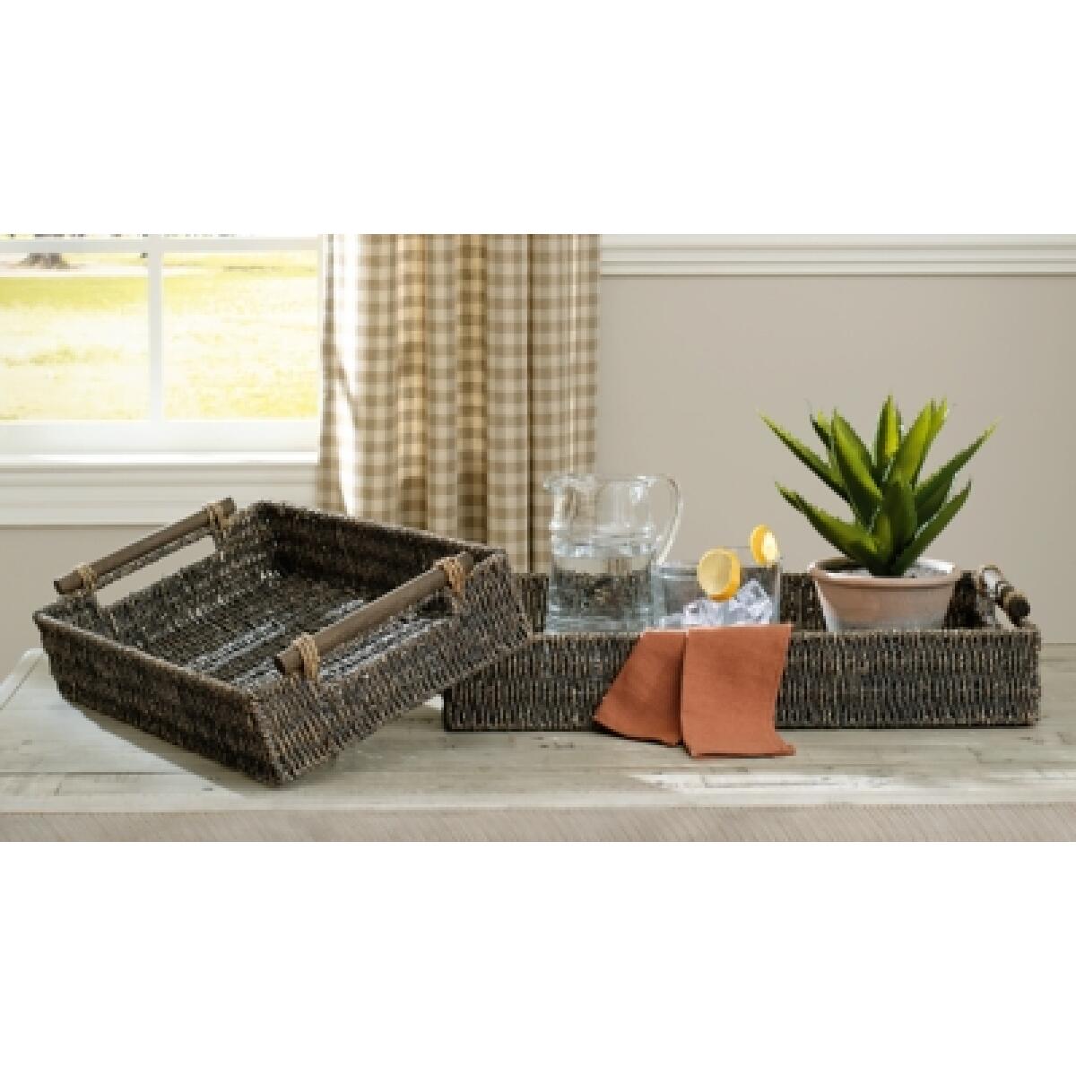 Halima Tray (Set of 2) Accents Ashley Furniture 9
