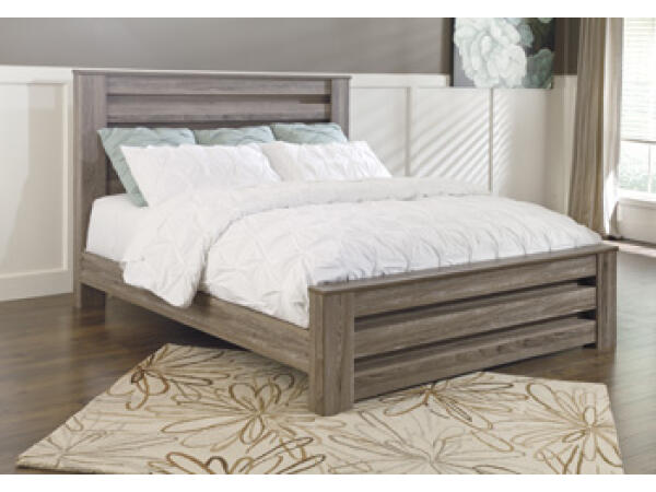 Zelen King Panel Bed Beds Ashley Furniture