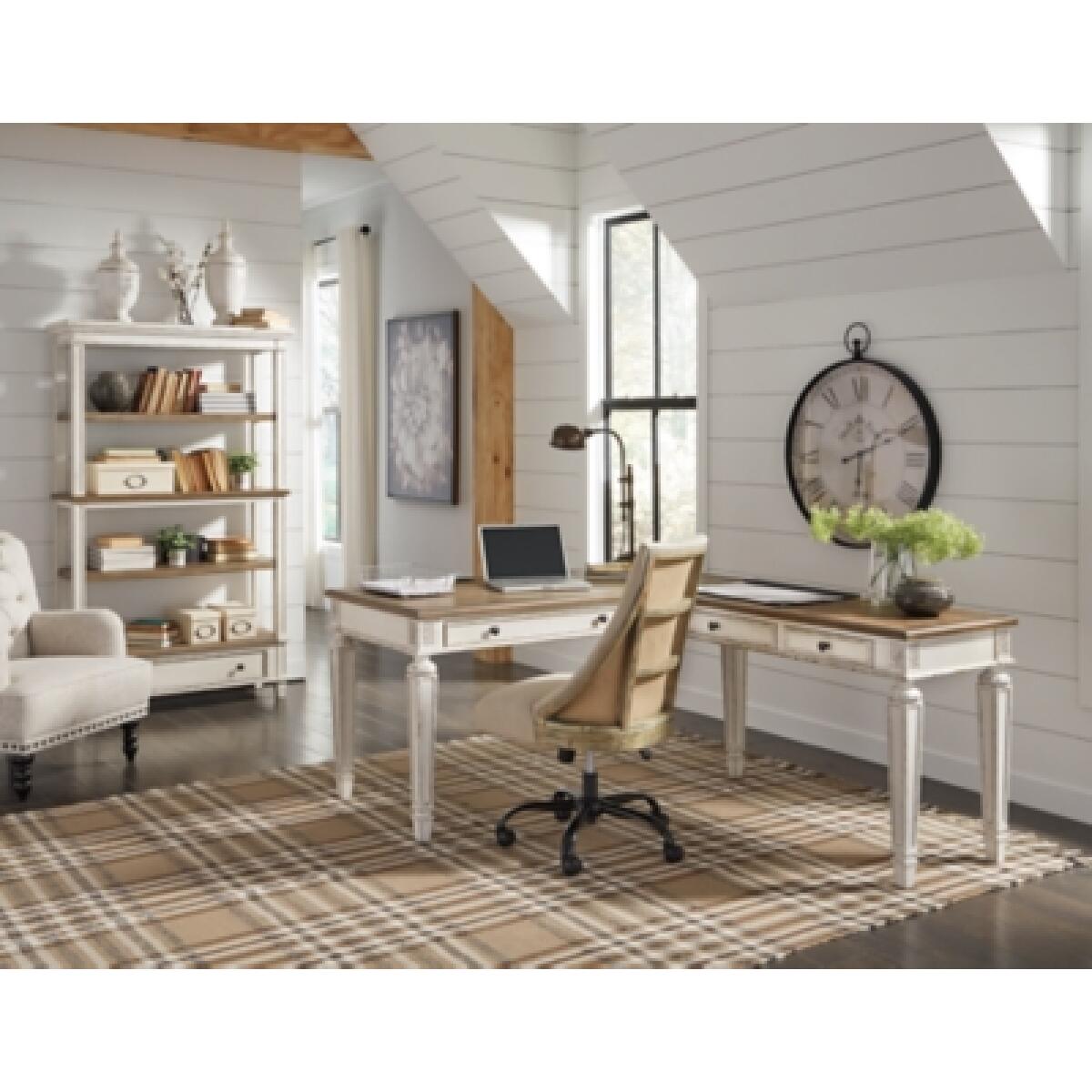 Realyn 2-Piece Home Office Desk Desks Ashley Furniture 30