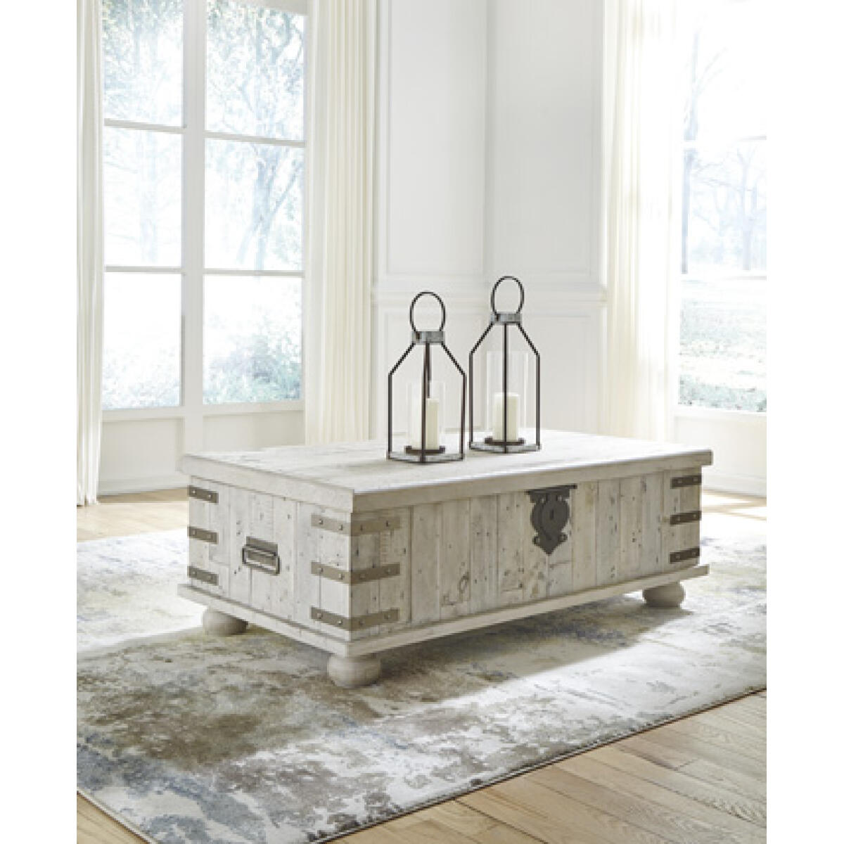 Carynhurst Coffee Table with Lift Top Cocktail & Coffee Tables Ashley Furniture 8