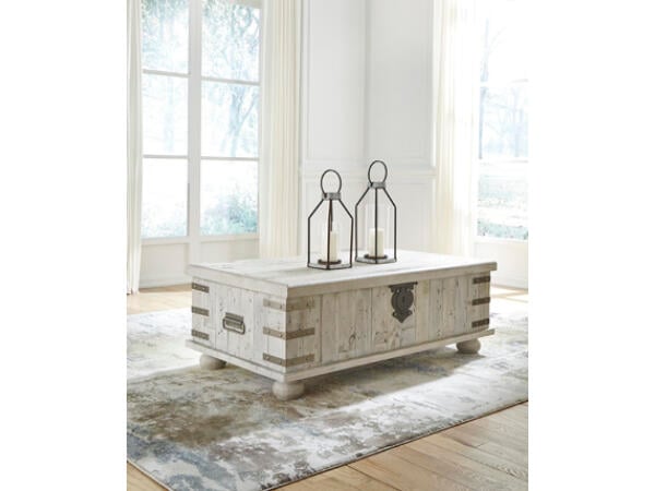 Carynhurst Coffee Table with Lift Top Cocktail & Coffee Tables Ashley Furniture