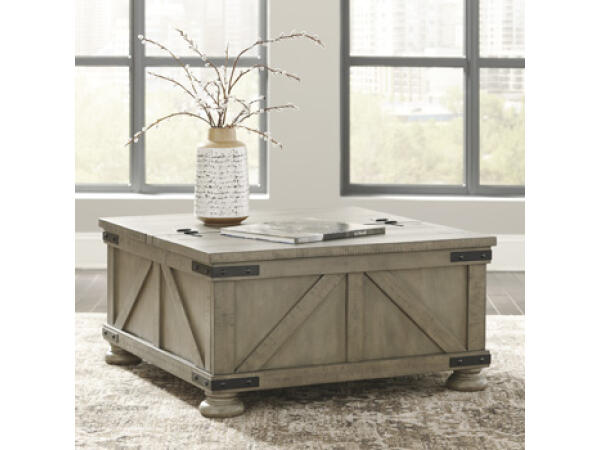 Aldwin Coffee Table With Storage Cocktail & Coffee Tables Ashley Furniture