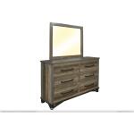 Loft Brown Mirror Mirrors International Furniture Direct 5