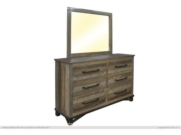 Loft Brown Mirror Mirrors International Furniture Direct