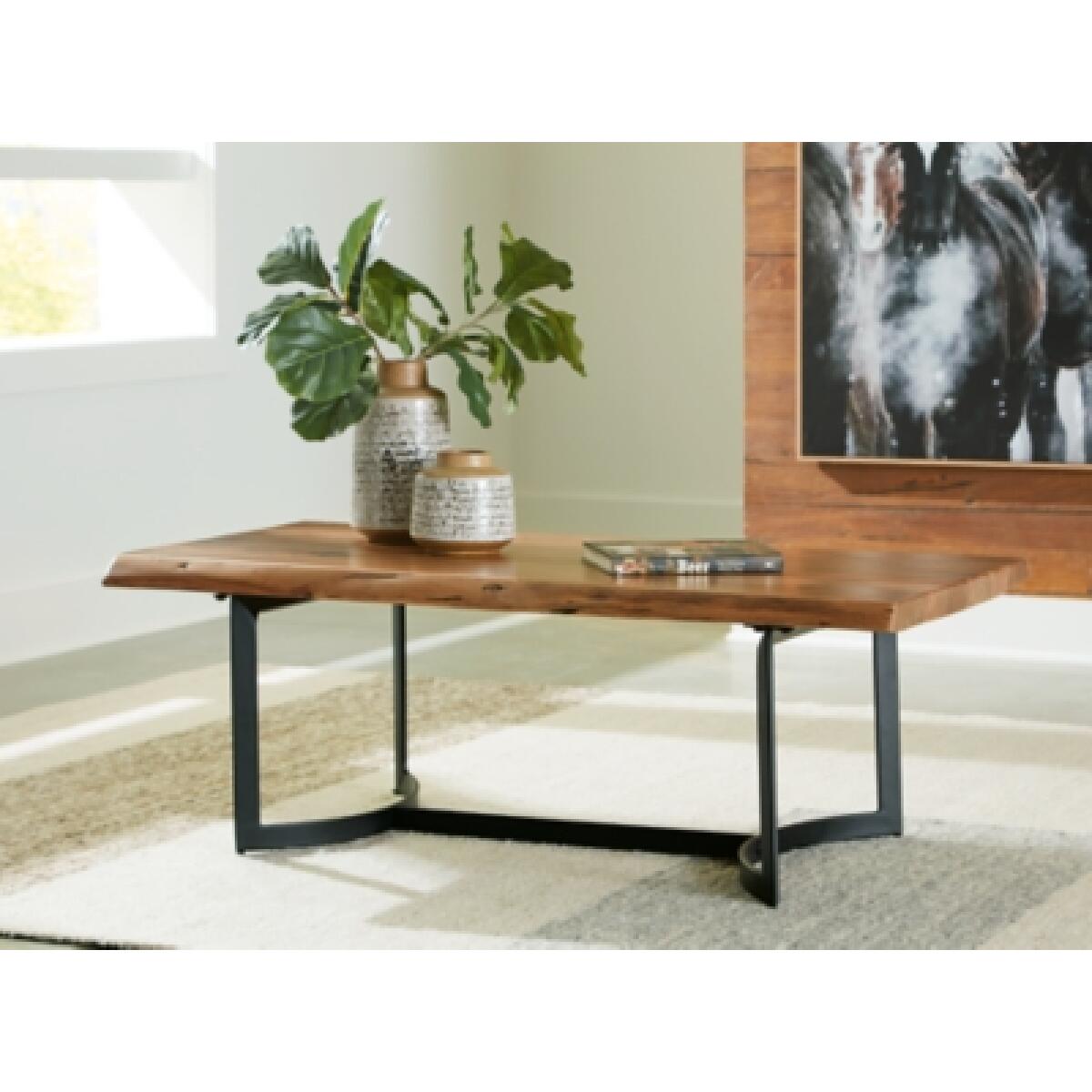 Fortmaine Coffee Table Cocktail & Coffee Tables Ashley Furniture 13