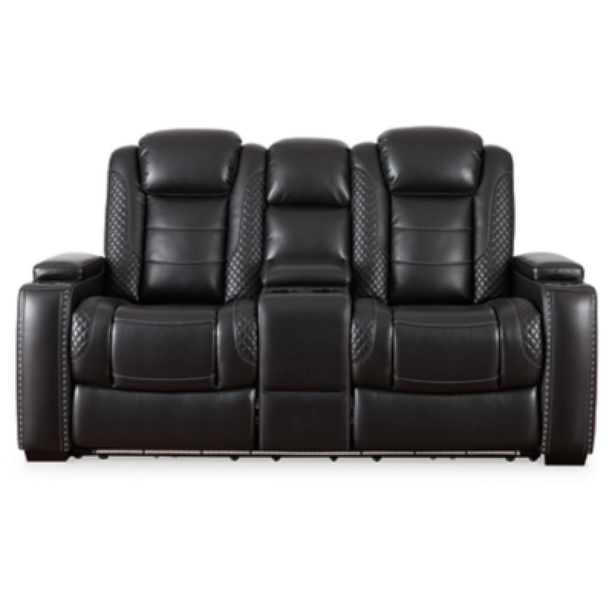 Party Time Power Reclining Loveseat with Console Loveseats Ashley Furniture 21