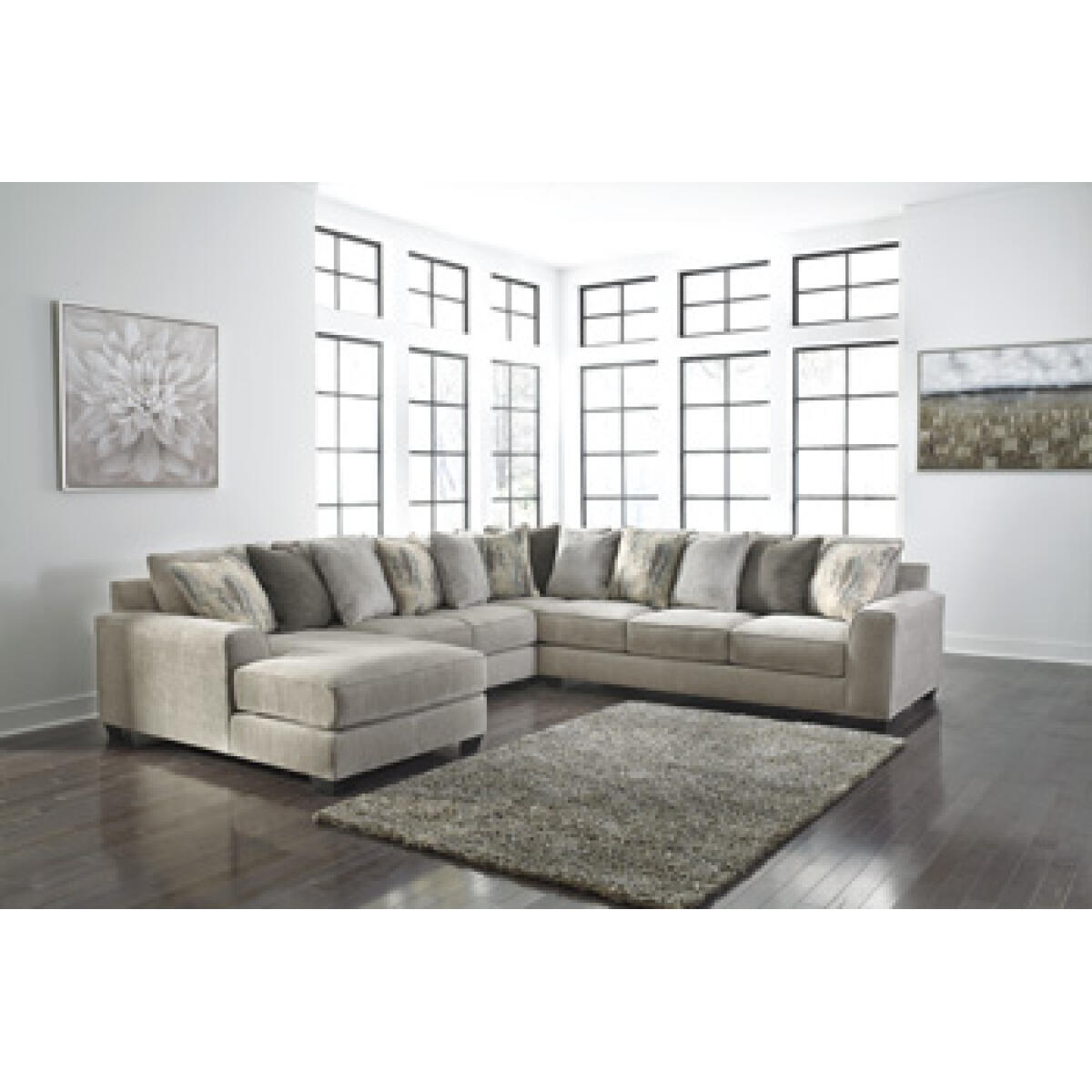 Ardsley 4-Piece Sectional with Chaise Sectionals Ashley Furniture 14