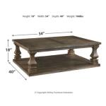 Johnelle Coffee Table Cocktail & Coffee Tables Ashley Furniture 25