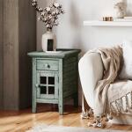 Rustic Shores Power Chairside Table Chairside Tables Customizable 8