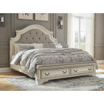 Realyn Queen Upholstered Storage Bed