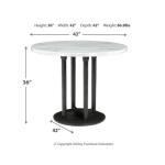 Centiar Counter Height Dining Table Dining Tables Ashley Furniture 14