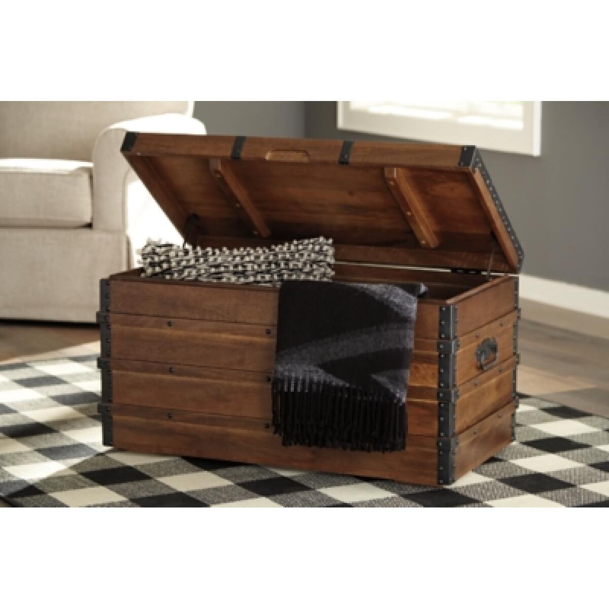 Kettleby Storage Trunk Accent Furniture Ashley Furniture 21