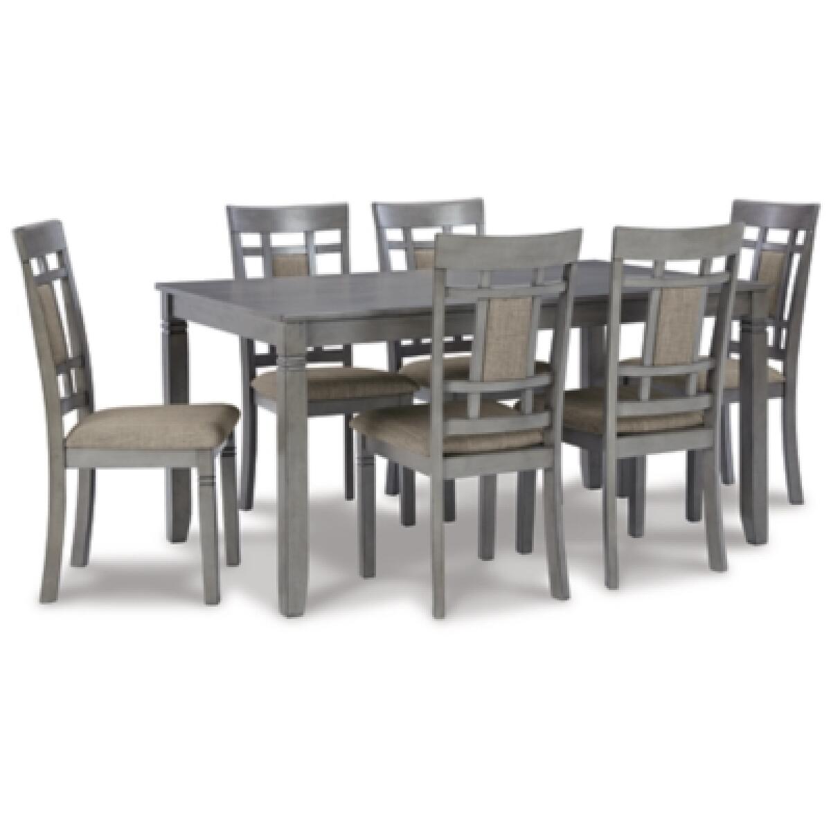 Jayemyer Dining Table and Chairs (Set of 7) Dining Tables Ashley Furniture 9