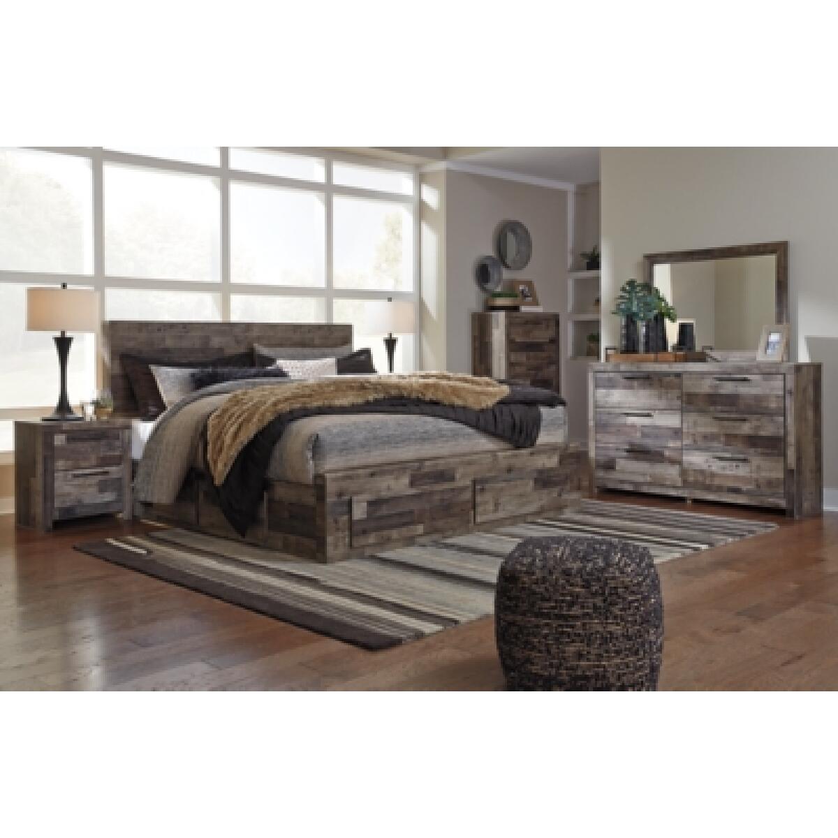 Derekson King Panel Bed with 6 Storage Drawers Beds Ashley Furniture 17