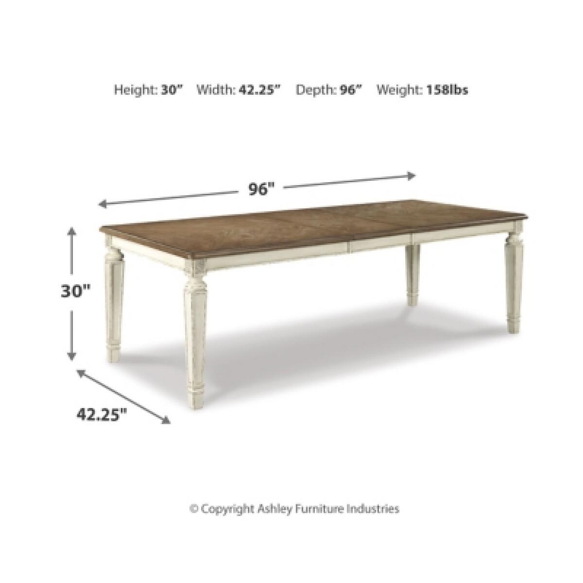 Realyn Dining Extension Table Dining Tables Ashley Furniture 18