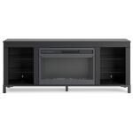 Cayberry 60″ TV Stand with Electric Fireplace Entertainment Stands Ashley Furniture 40