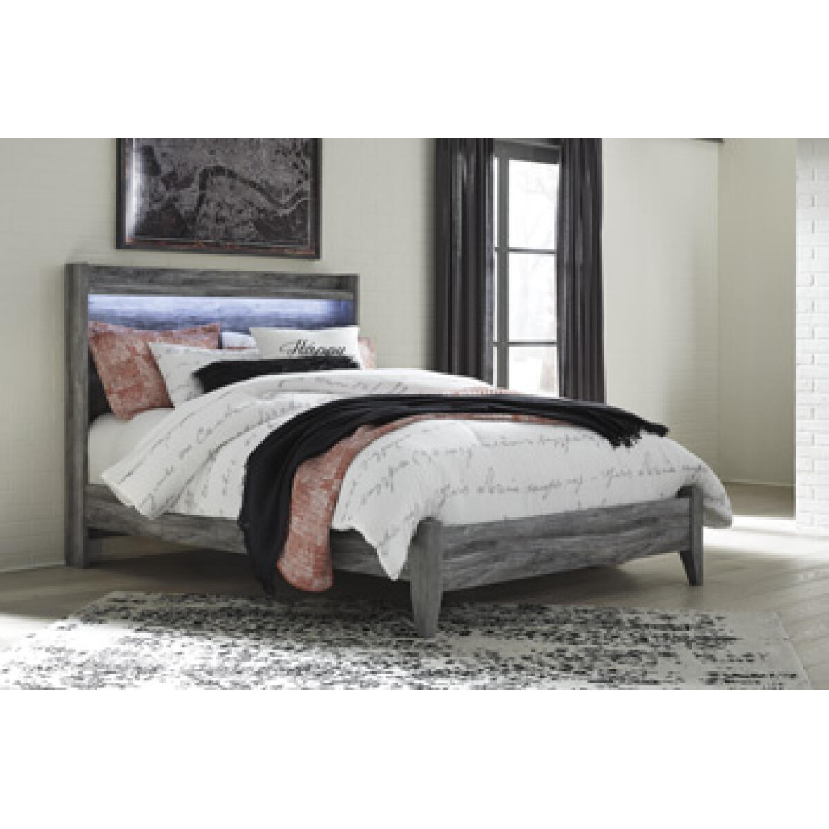 Baystorm Queen Panel Bed Beds Ashley Furniture 5