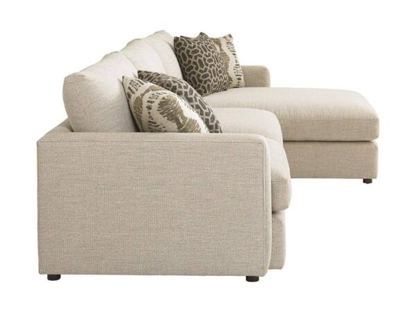 Allure Contemporary Sectional with Right Arm Facing Chaise Sectionals Bassett Furniture 8