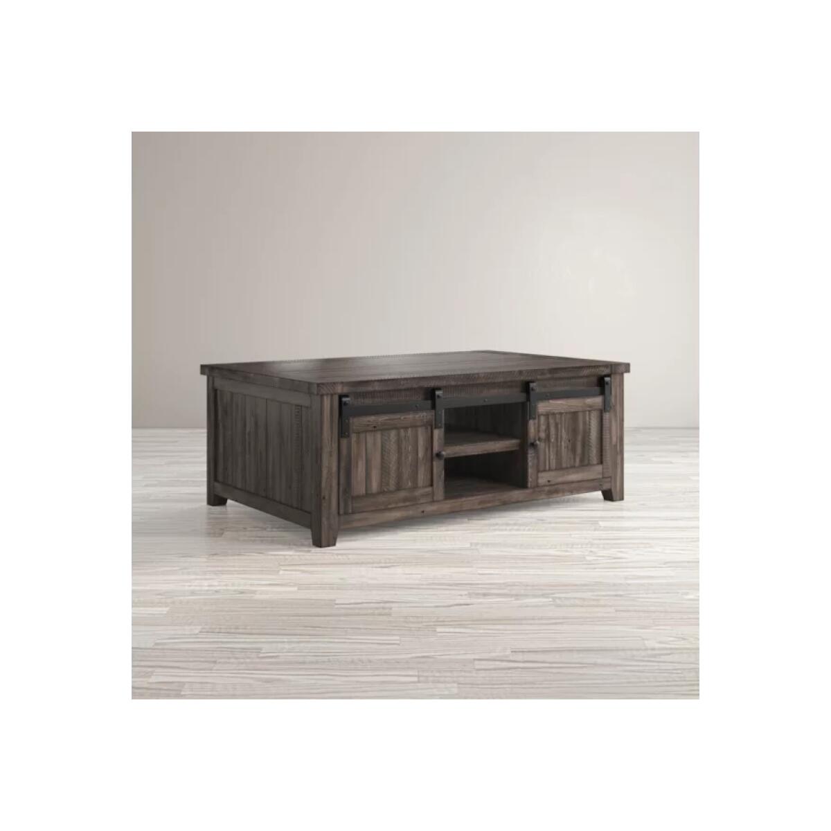 Madison County Barn Door Cocktail Table Cocktail & Coffee Tables Jofran 11