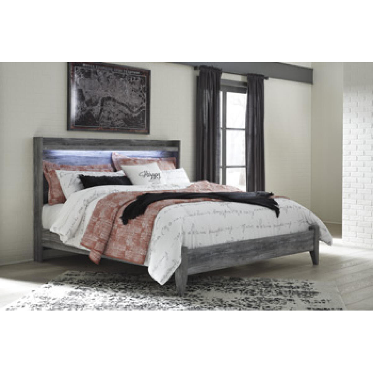 Baystorm King Panel Bed Beds Ashley Furniture 5