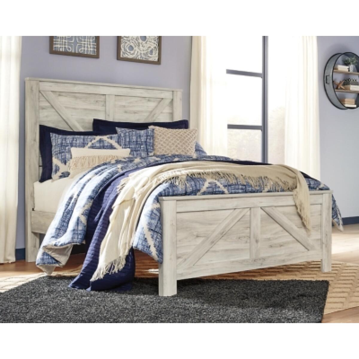 Bellaby Queen Crossbuck Panel Bed Beds Ashley Furniture 13
