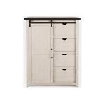 Madison County Door Chest Vintage White Finish Chests Jofran 17
