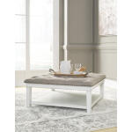 Kanwyn Upholstered Ottoman Coffee Table