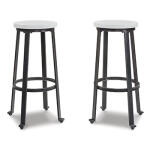 Challiman Bar Height Stool Barstools Ashley Furniture 13