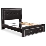 Kaydell Queen Upholstered Panel Bed with Storage - Image 4