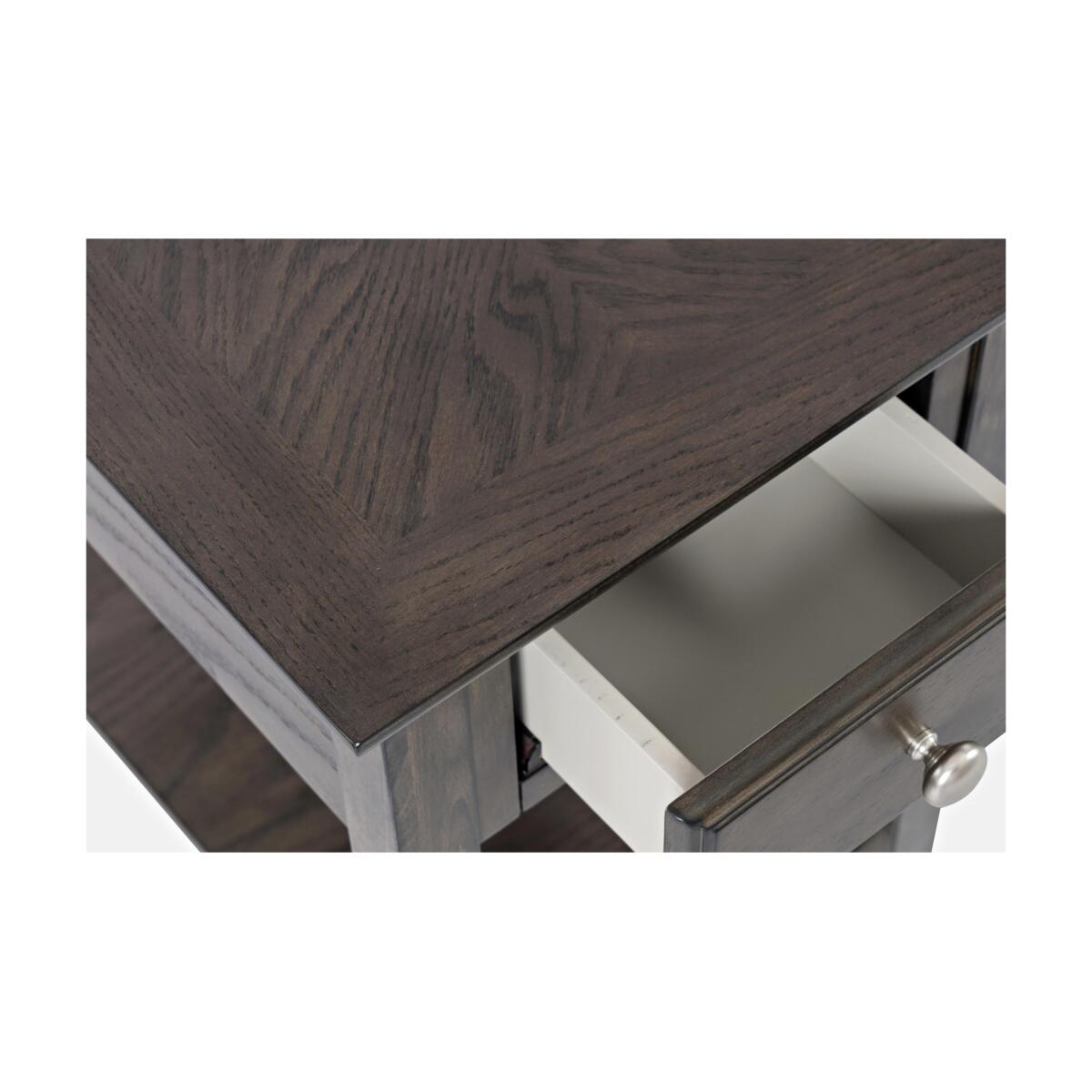 carlton chair side table w/ drawer Chairside Tables Jofran 6