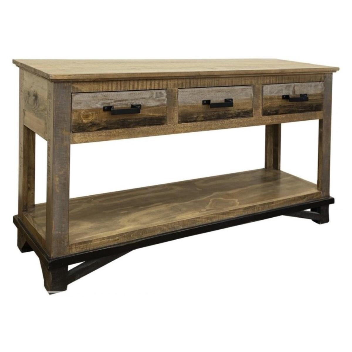 Loft Brown Sofa Table Sofa Tables International Furniture Direct 3
