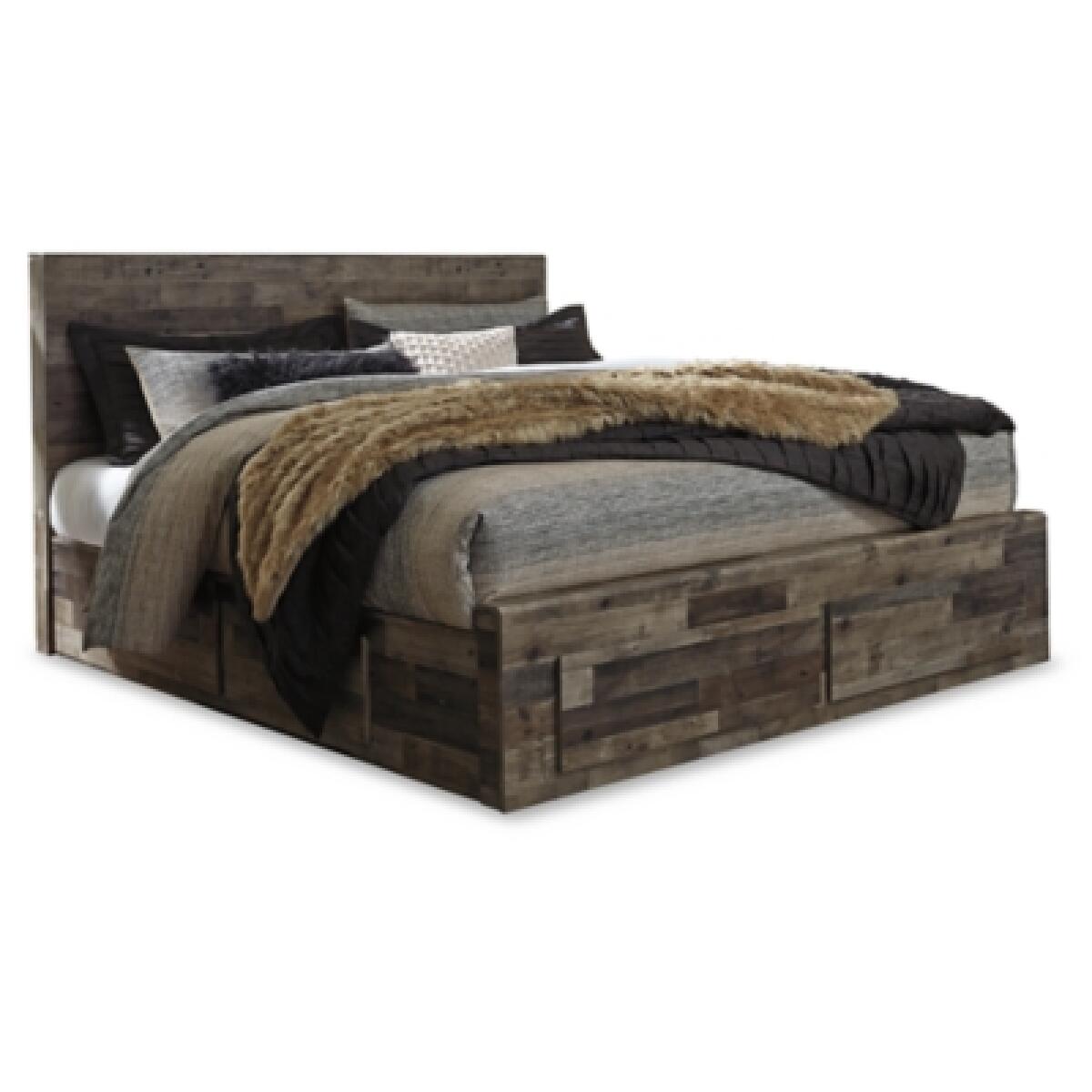 Derekson King Panel Bed with 6 Storage Drawers Beds Ashley Furniture 11