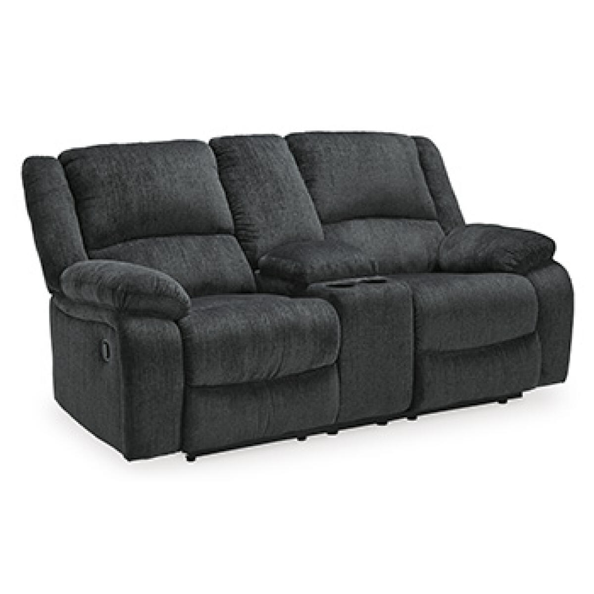 Draycoll Reclining Loveseat with Console Loveseats Ashley Furniture 9