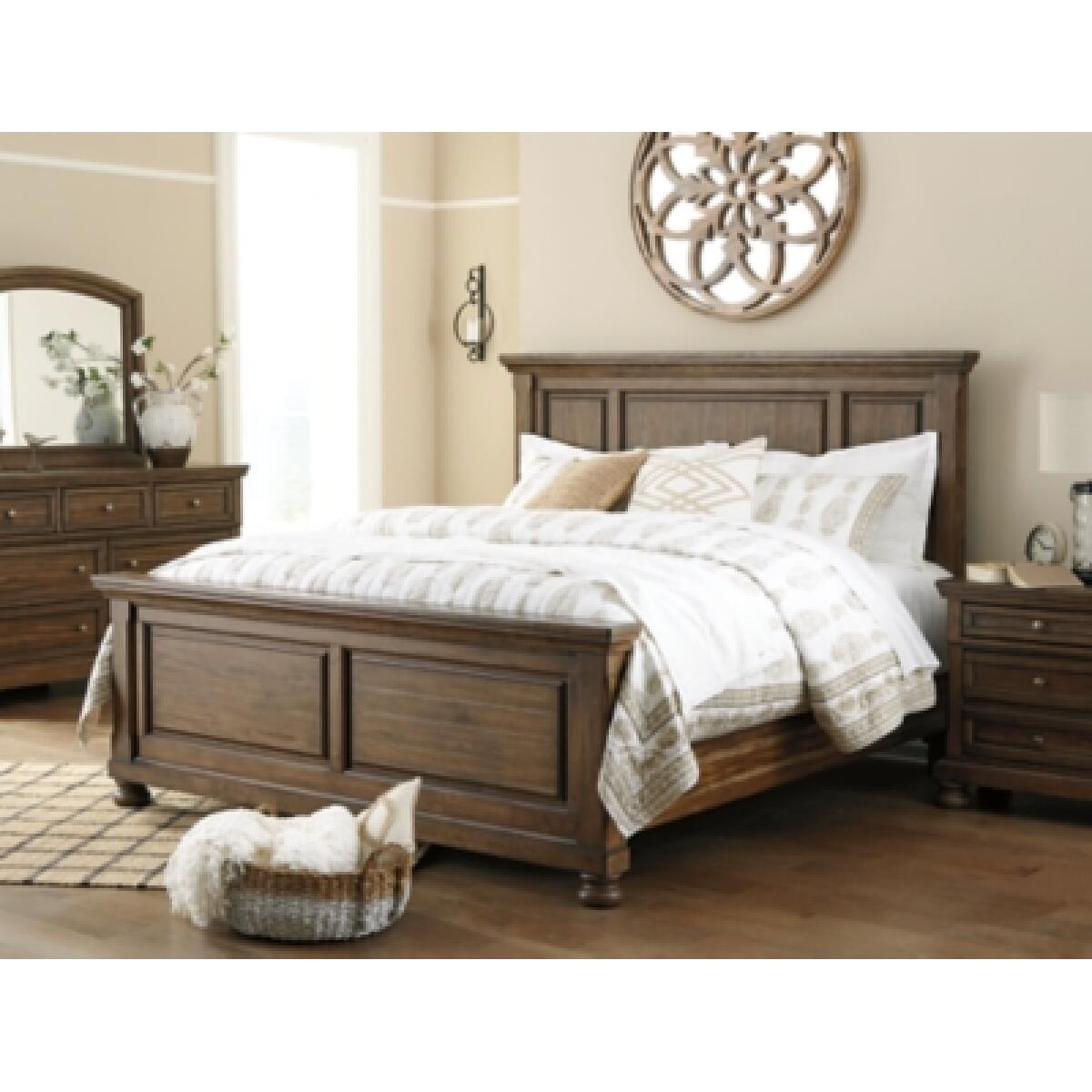 Flynnter California King Panel Bed Beds Ashley Furniture 10