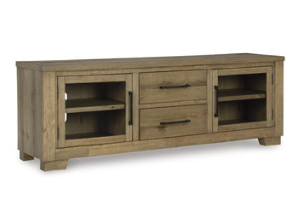 Galliden 80″ TV Stand Entertainment Stands Ashley Furniture